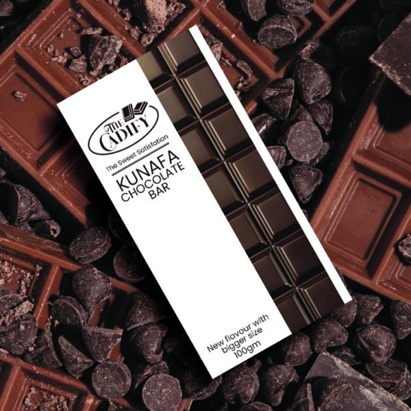 Dubai Kunafa Chocolate Bar (100g) - Image 3